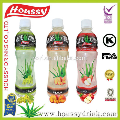 2016 Hot Selling 100% Healthy 360ml Natural Cube Aloe Vera Drink